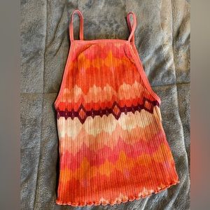 Urban Outfitters high neck cropped cami